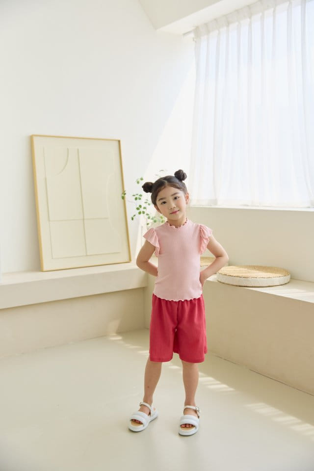 Orange Mom - Korean Children Fashion - #childofig - Rib Wing Tee - 7