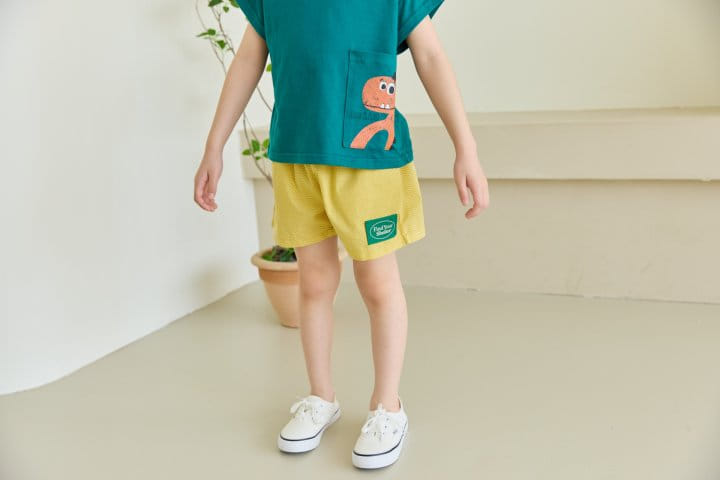 Orange Mom - Korean Children Fashion - #childrensboutique - Big Pocket Tee - 10