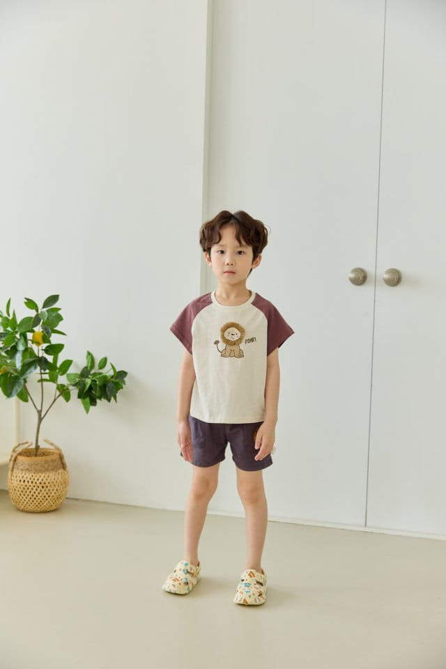 Orange Mom - Korean Children Fashion - #childrensboutique - Paint Color Tee - 6