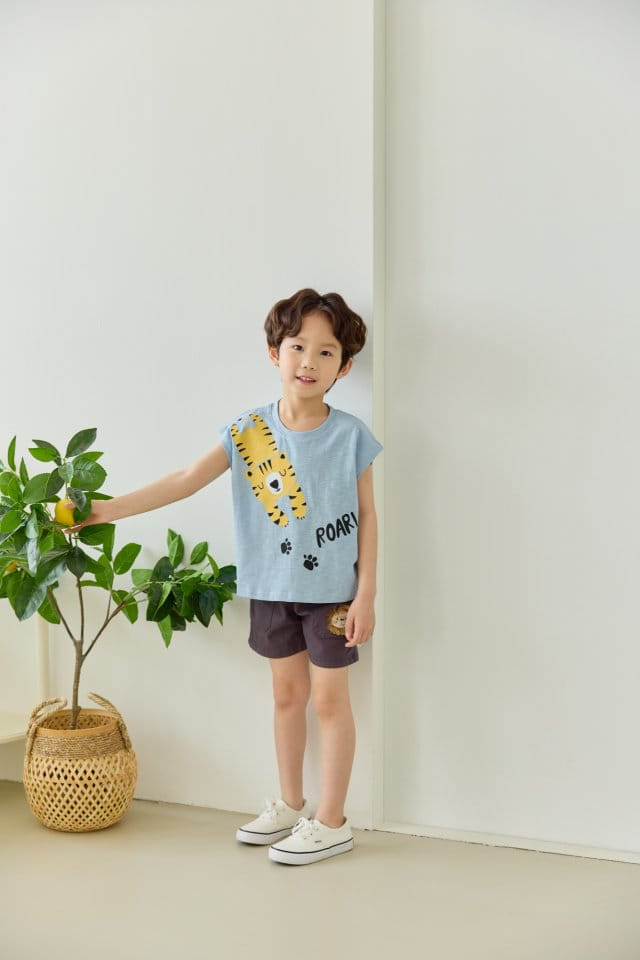 Orange Mom - Korean Children Fashion - #childrensboutique - Tiger Tee - 5