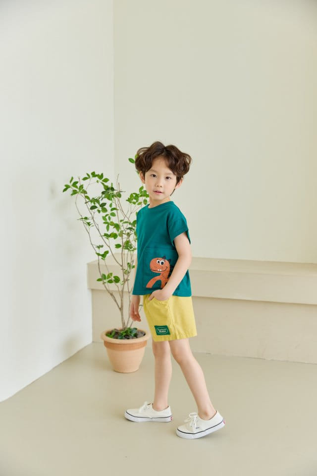 Orange Mom - Korean Children Fashion - #designkidswear - Big Pocket Tee - 11