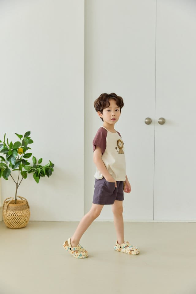 Orange Mom - Korean Children Fashion - #designkidswear - Paint Color Tee - 7