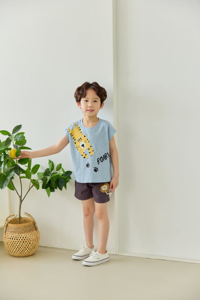 Orange Mom - Korean Children Fashion - #designkidswear - Tiger Tee - 6