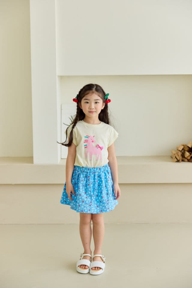 Orange Mom - Korean Children Fashion - #discoveringself - Unicorn Tee