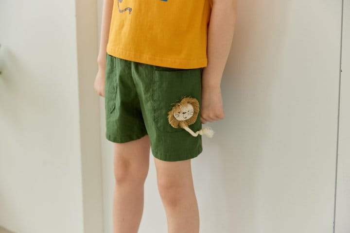 Orange Mom - Korean Children Fashion - #discoveringself - Span Lion Pants