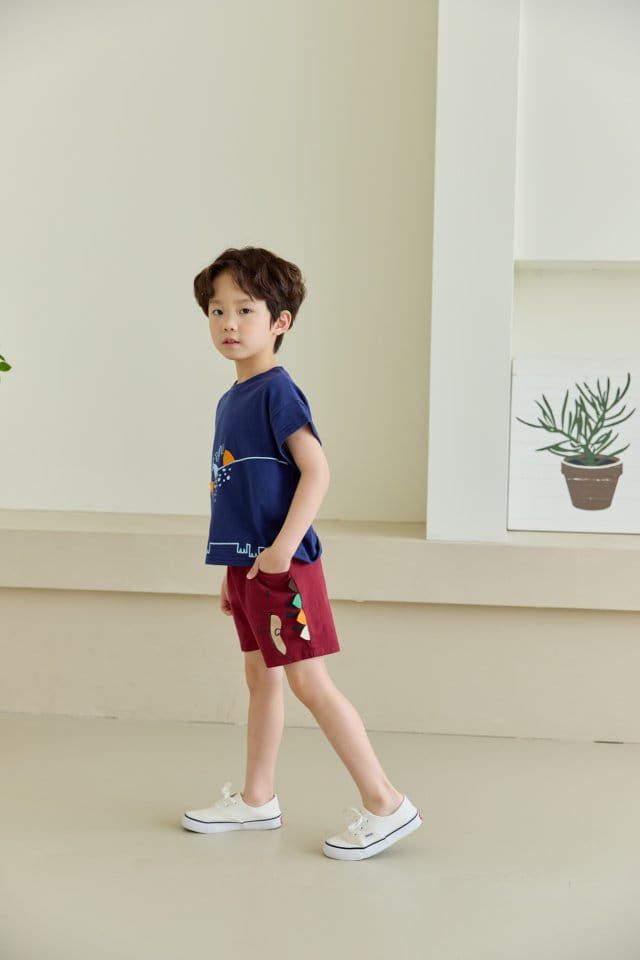 Orange Mom - Korean Children Fashion - #discoveringself - Bbul Dinosaur Tee - 5