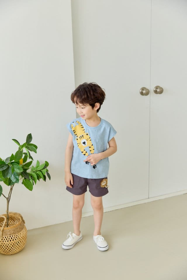 Orange Mom - Korean Children Fashion - #fashionkids - Tiger Tee - 8