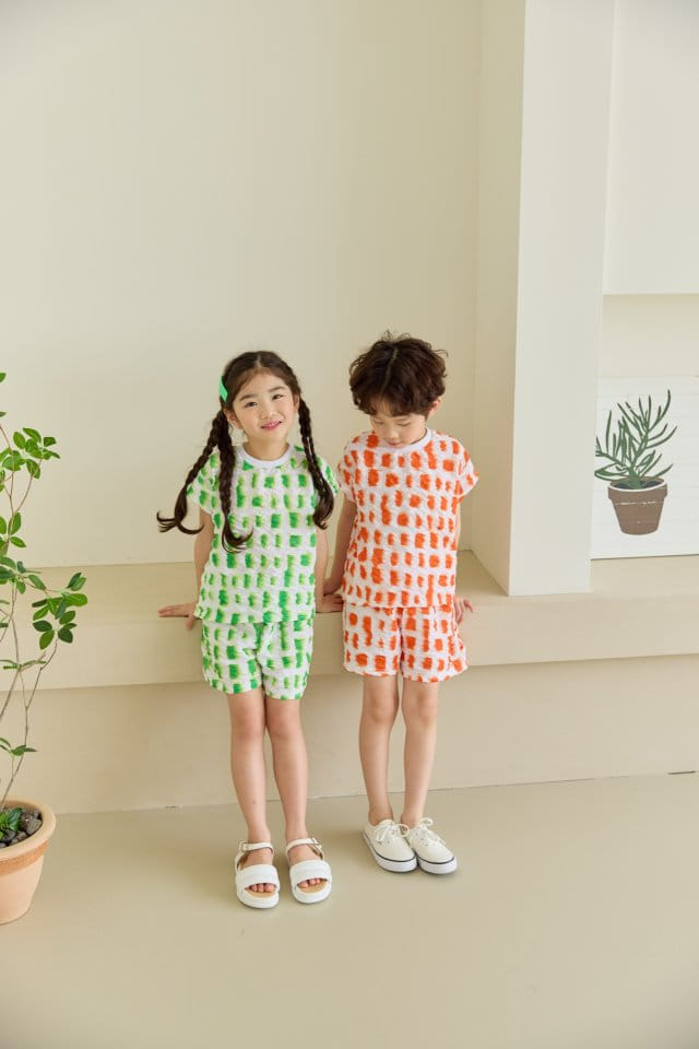 Orange Mom - Korean Children Fashion - #kidsshorts - Cool Tee - 2