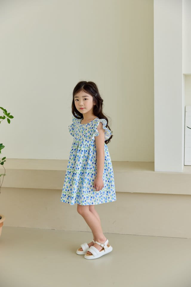 Orange Mom - Korean Children Fashion - #kidsstore - Ribbon One-Piece  - 6