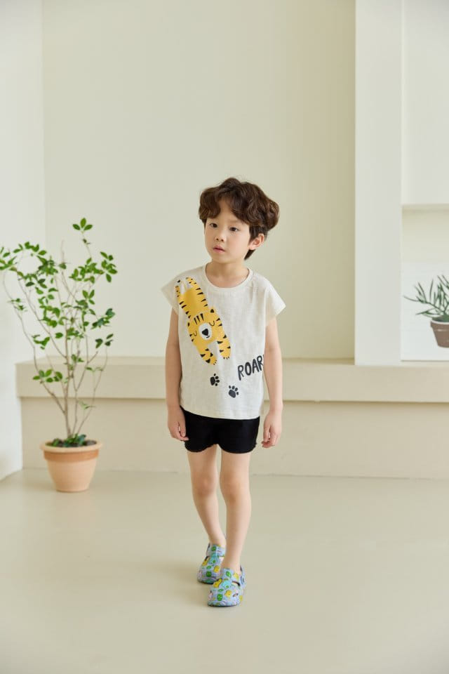 Orange Mom - Korean Children Fashion - #kidsstore - Span Hot Pants - 5