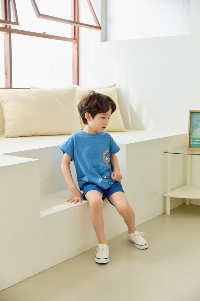 Orange Mom - Korean Children Fashion - #kidzfashiontrend - Animal Tee - 7