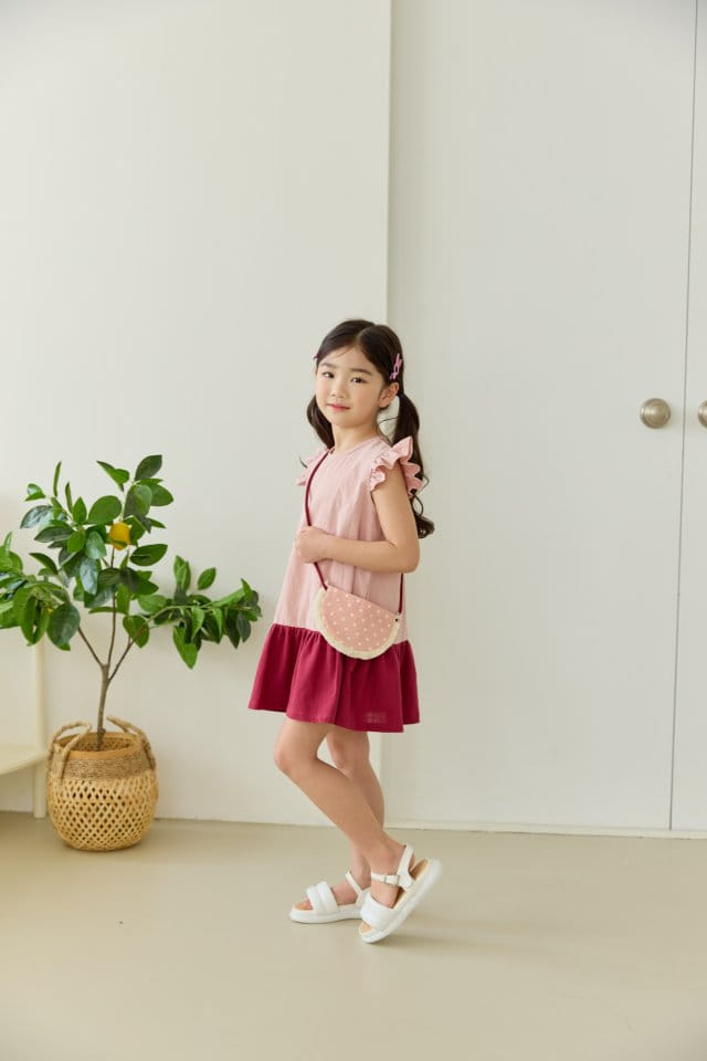 Orange Mom - Korean Children Fashion - #littlefashionista - Watermelon Bag One-Piece - 10