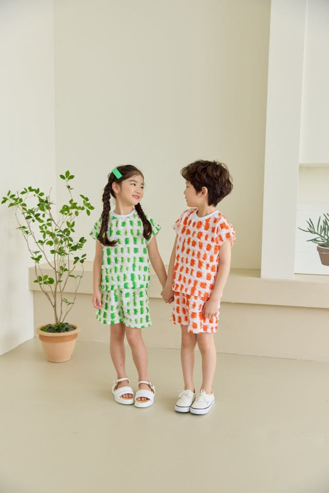 Orange Mom - Korean Children Fashion - #littlefashionista - Cool Tee - 6