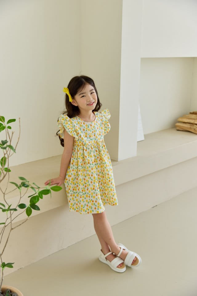 Orange Mom - Korean Children Fashion - #minifashionista - Ribbon One-Piece  - 11