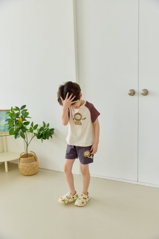 Orange Mom - Korean Children Fashion - #prettylittlegirls - Span Lion Pants - 10