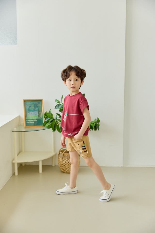 Orange Mom - Korean Children Fashion - #stylishchildhood - Span Bbul Dinosaur Pants - 11