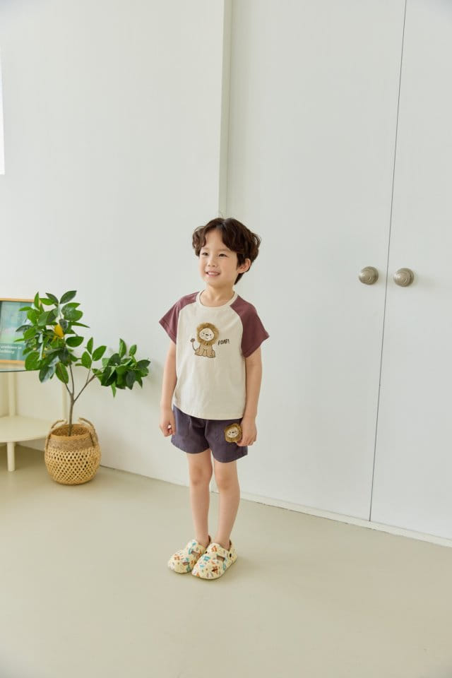 Orange Mom - Korean Children Fashion - #toddlerclothing - Paint Color Tee - 4