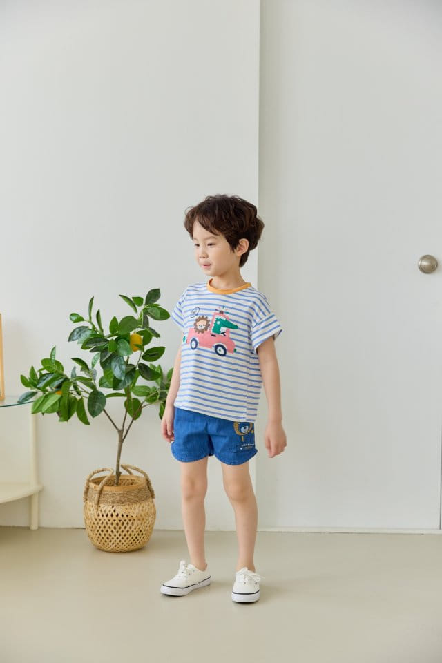 Orange Mom - Korean Children Fashion - #toddlerclothing - Span Denim Pants - 8