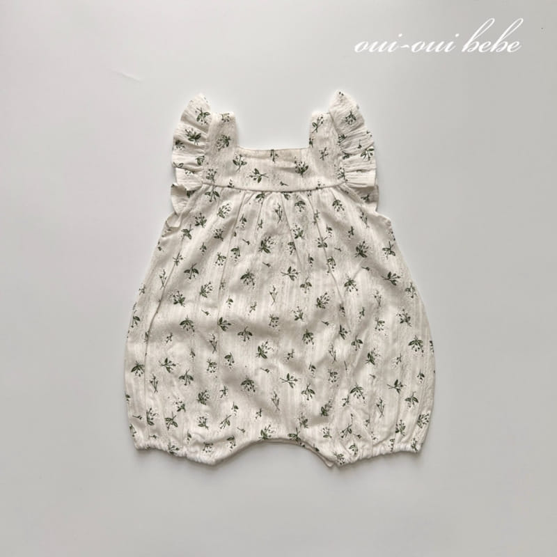 Oui Oui - Korean Baby Fashion - #babyoutfit - Bebe Pure Body Suit - 3