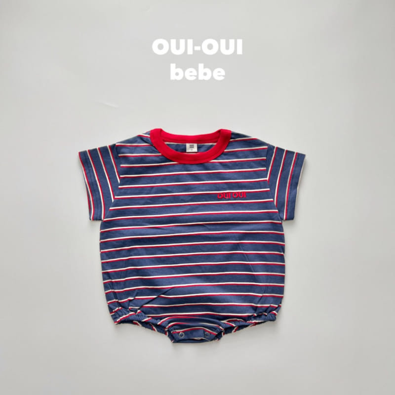 Oui Oui - Korean Baby Fashion - #onlinebabyshop - Bebe Stay Body Suit - 3