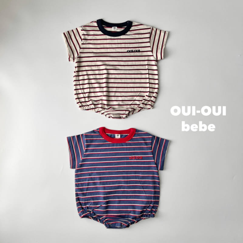 Oui Oui - Korean Baby Fashion - #onlinebabyshop - Bebe Stay Body Suit - 4