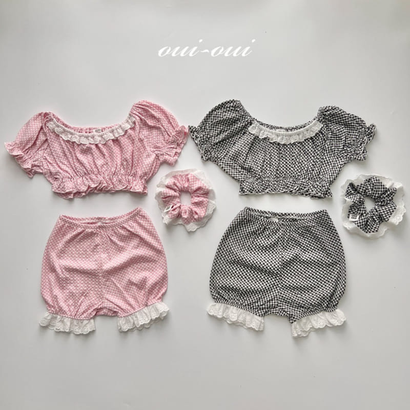 Oui Oui - Korean Children Fashion - #Kfashion4kids - Chu Top Bottom Set - 8