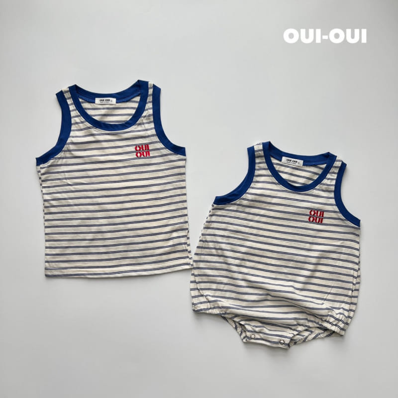 Oui Oui - Korean Children Fashion - #childofig - Light Sleeveless Tee - 3