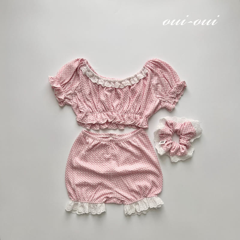 Oui Oui - Korean Children Fashion - #discoveringself - Chu Top Bottom Set - 4