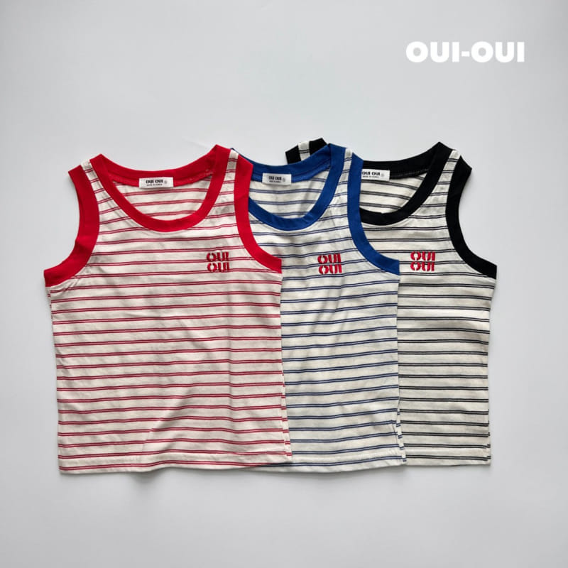 Oui Oui - Korean Children Fashion - #minifashionista - Light Sleeveless Tee