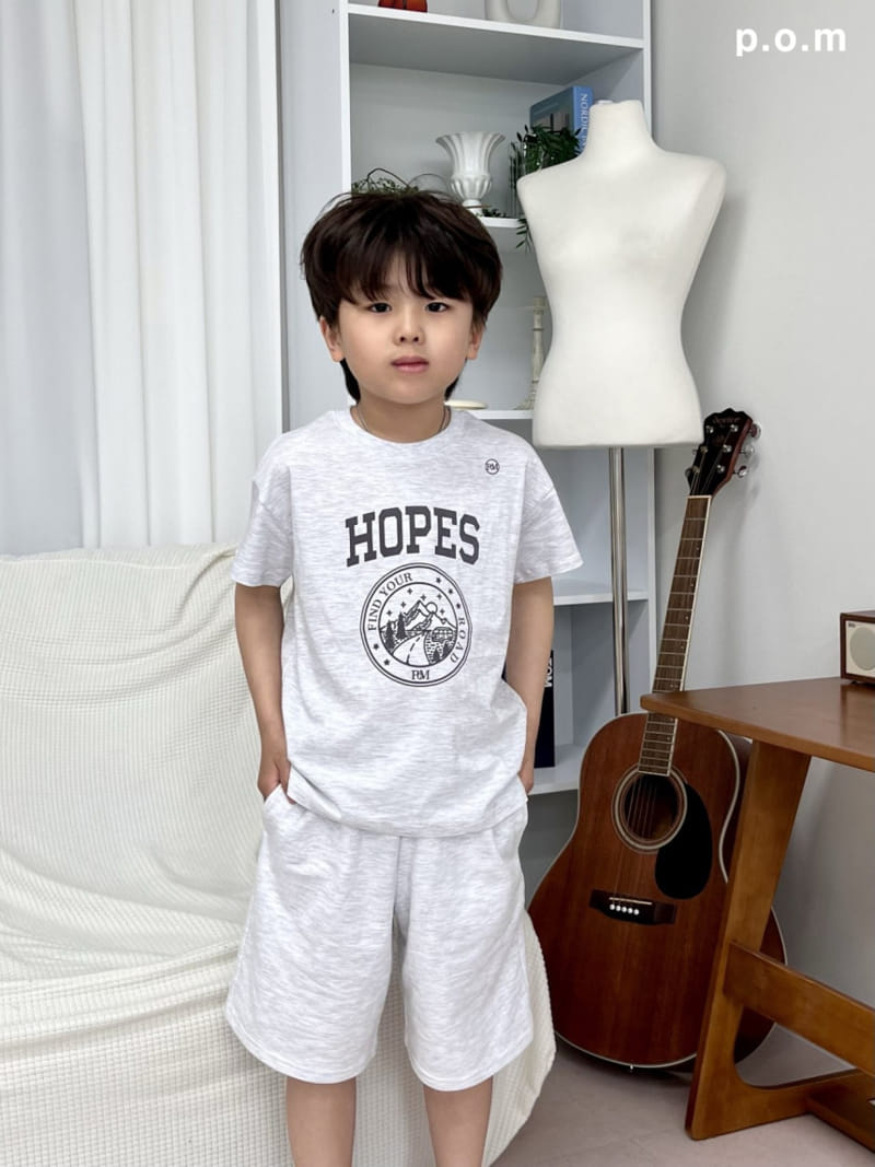 P.o.m - Korean Children Fashion - #kidzfashiontrend - Hopes Tee - 4