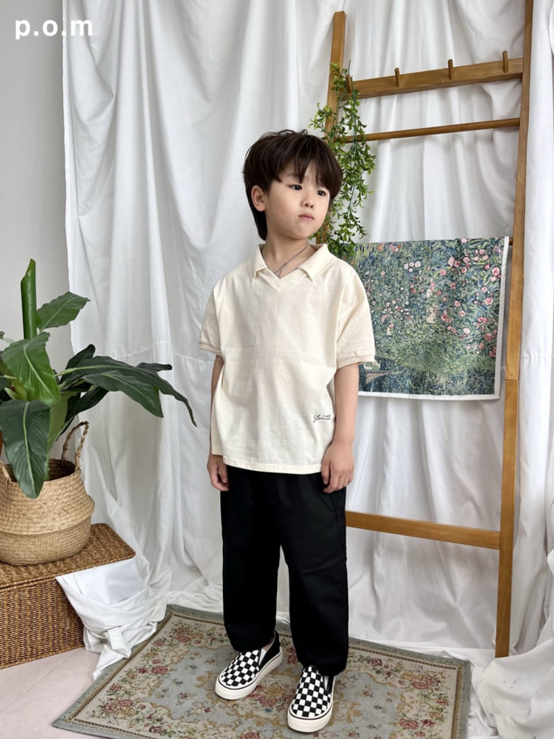 P.o.m - Korean Children Fashion - #childofig - Wrinkle Pants - 3