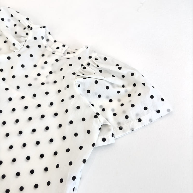 P.o.m - Korean Children Fashion - #childofig - Dot Blouse - 11