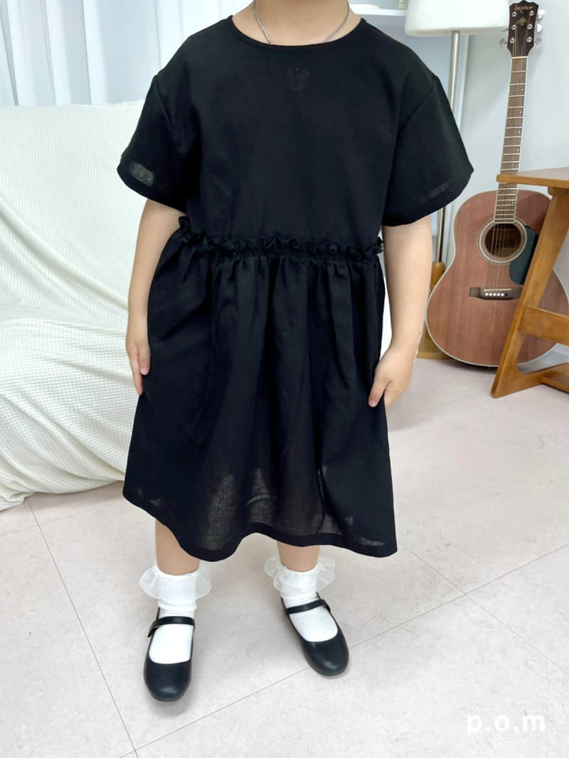 P.o.m - Korean Children Fashion - #childofig - Wast One-Piece - 5