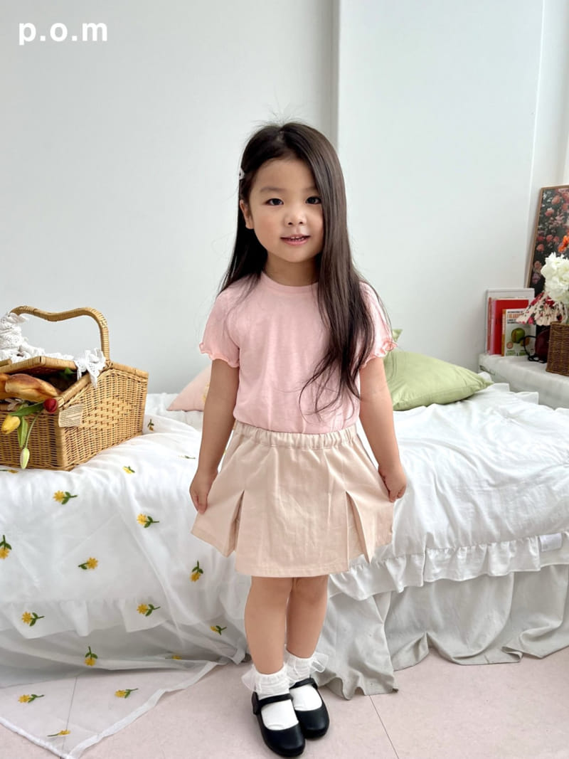 P.o.m - Korean Children Fashion - #childofig - Wrinkle Skirt