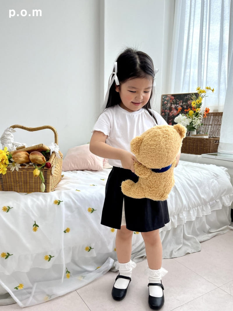 P.o.m - Korean Children Fashion - #childrensboutique - Wrinkle Skirt - 3