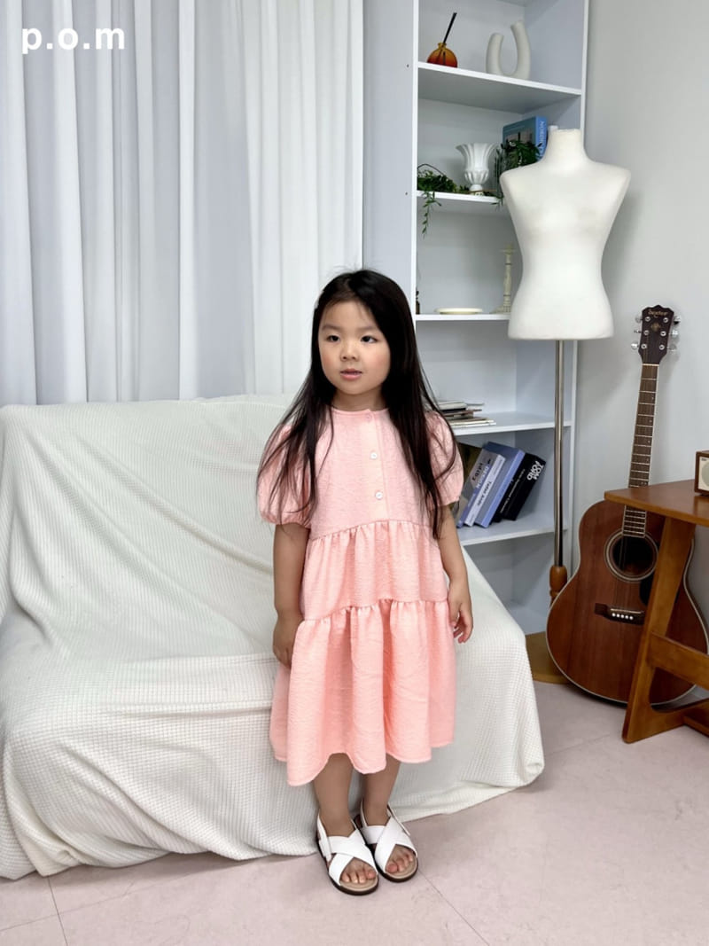 P.o.m - Korean Children Fashion - #designkidswear - Tiamo One-Piece