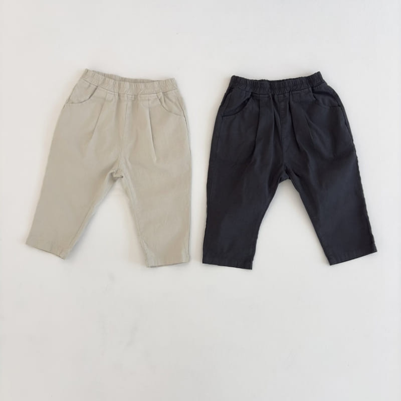 P.o.m - Korean Children Fashion - #discoveringself - Wrinkle Capri Pants - 7