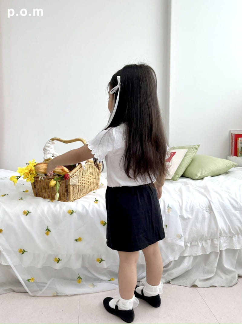 P.o.m - Korean Children Fashion - #discoveringself - Wrinkle Skirt - 5