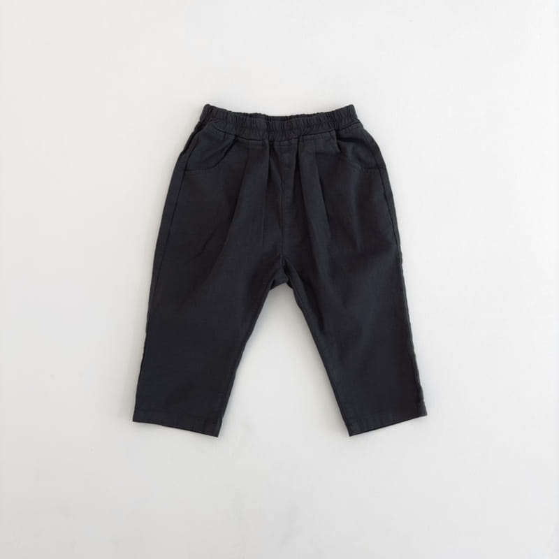 P.o.m - Korean Children Fashion - #fashionkids - Wrinkle Capri Pants - 8