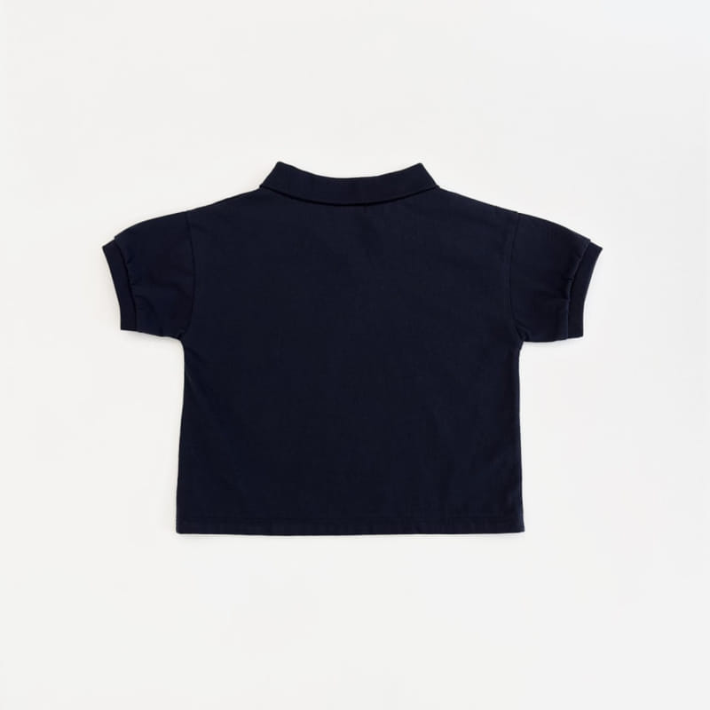 P.o.m - Korean Children Fashion - #fashionkids - Youth Collar Tee - 9