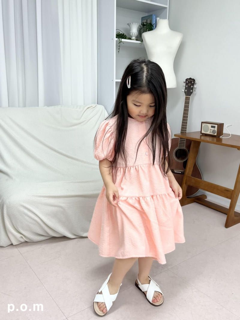 P.o.m - Korean Children Fashion - #fashionkids - Tiamo One-Piece - 3