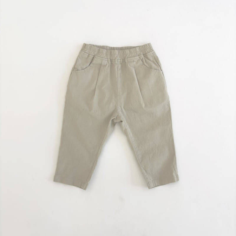 P.o.m - Korean Children Fashion - #kidsshorts - Wrinkle Capri Pants - 9