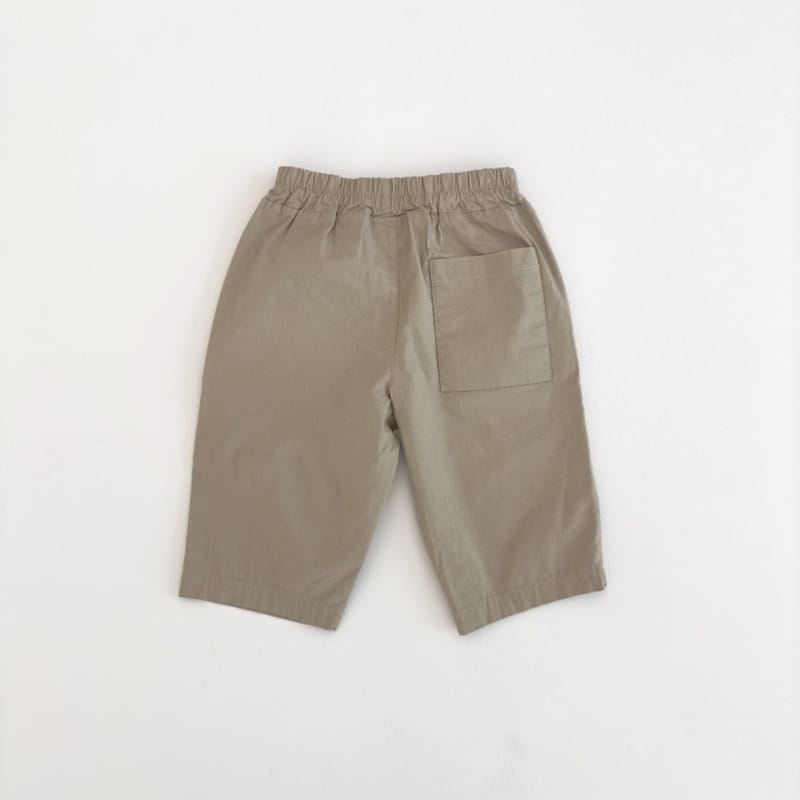 P.o.m - Korean Children Fashion - #kidsshorts - Wrinkle Pants - 8