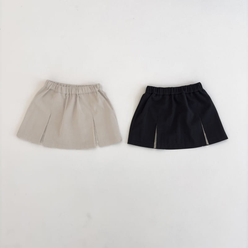 P.o.m - Korean Children Fashion - #kidsshorts - Wrinkle Skirt - 7