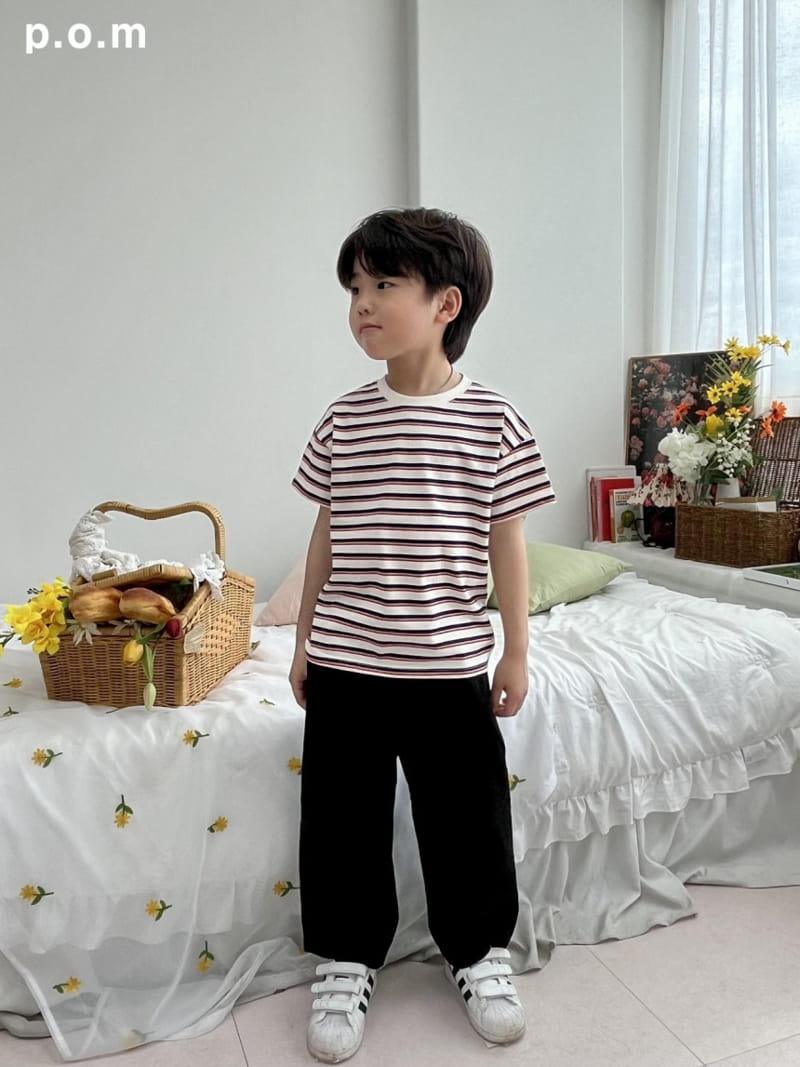 P.o.m - Korean Children Fashion - #kidsshorts - Pin Pong ST Tee - 2