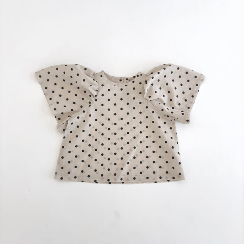 P.o.m - Korean Children Fashion - #minifashionista - Dot Blouse - 9