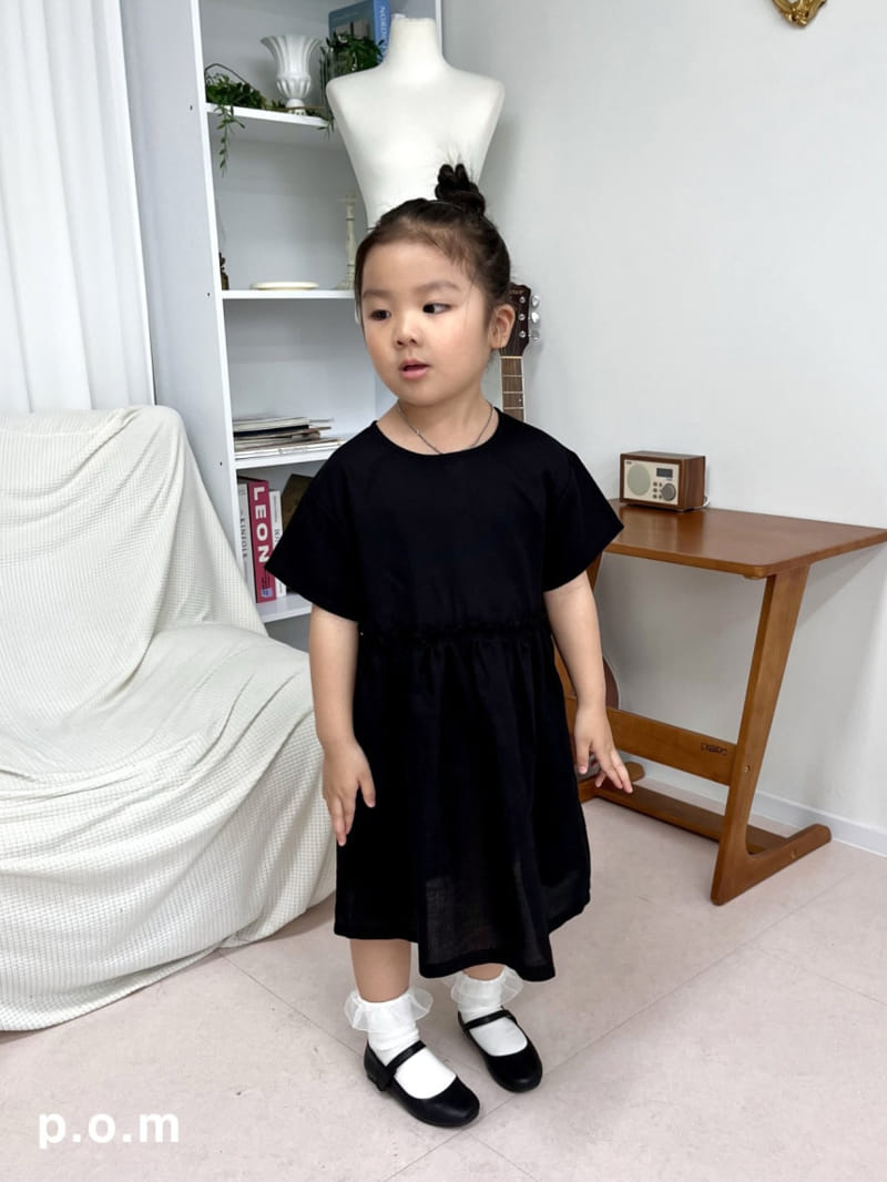 P.o.m - Korean Children Fashion - #minifashionista - Wast One-Piece - 4