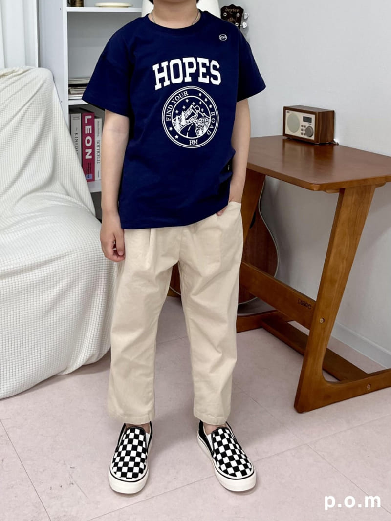 P.o.m - Korean Children Fashion - #stylishchildhood - Wrinkle Capri Pants - 3