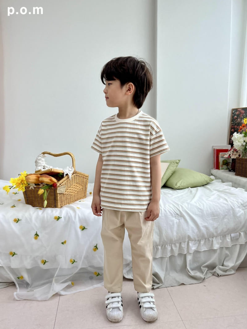 P.o.m - Korean Children Fashion - #toddlerclothing - Wrinkle Capri Pants - 2