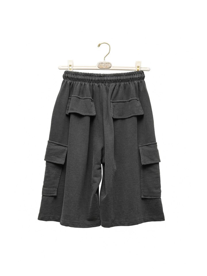 Paper Moon - Korean Women Fashion - #momslook - Pigment Pocket Detail Cargo Bermuda Pants - 7